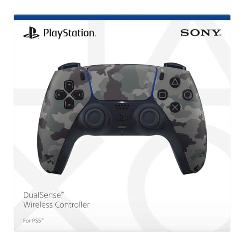 PlayStation DualSense Wireless Controller – Gray Camouflage