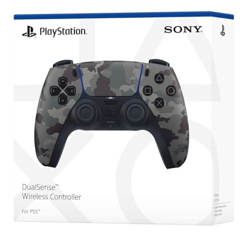 PlayStation DualSense Wireless Controller – Gray Camouflage