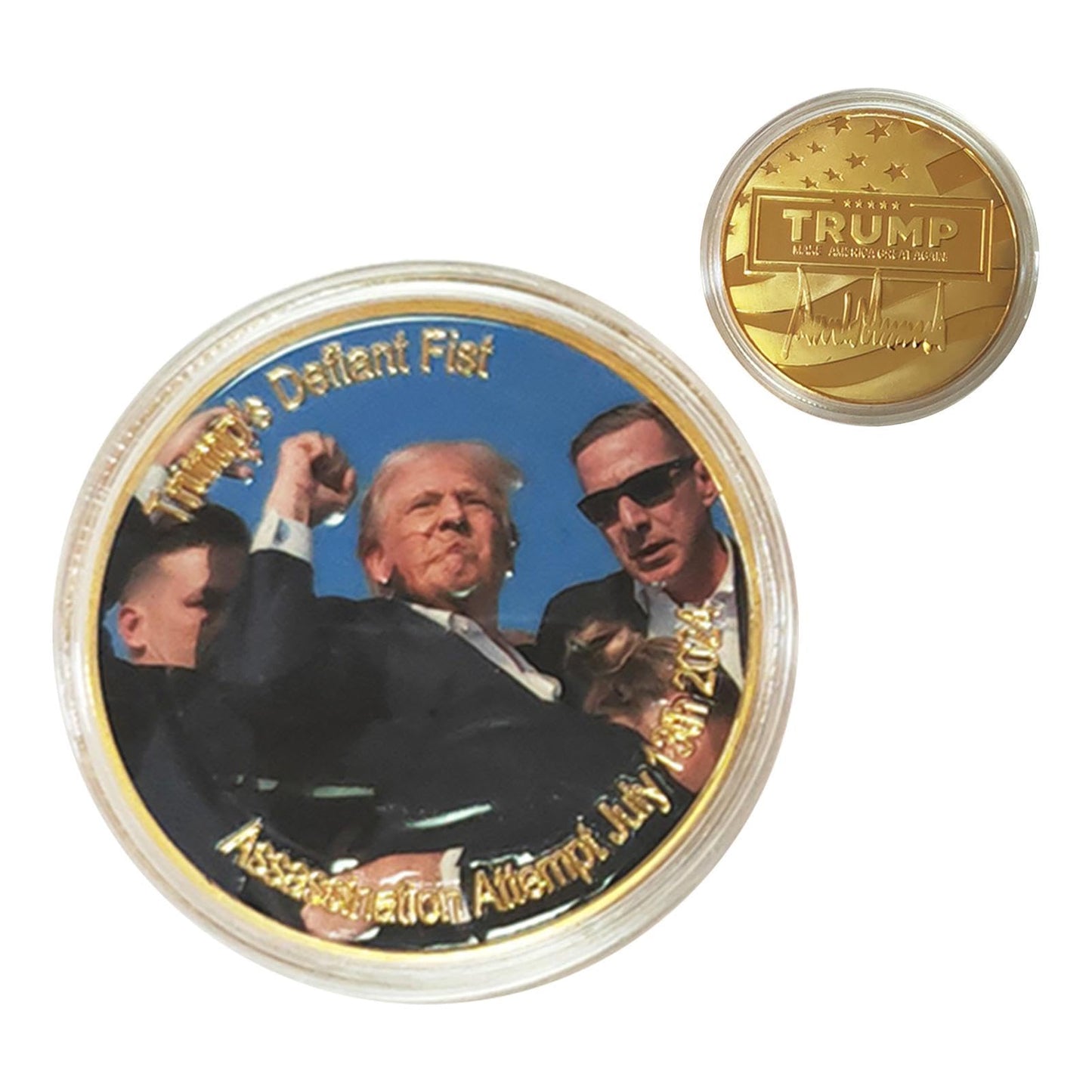 Donald-Trumps Coin 2024 Gold Coin Collection