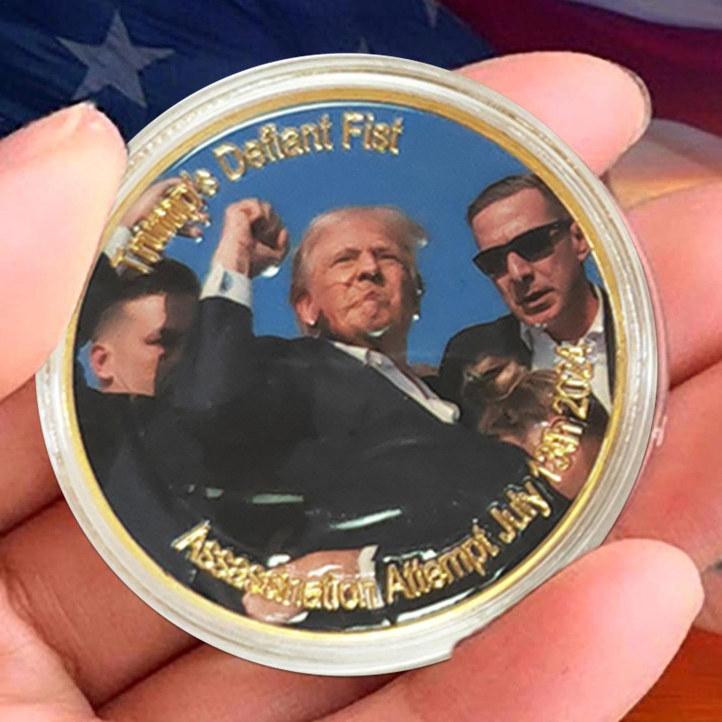 Donald-Trumps Coin 2024 Gold Coin Collection